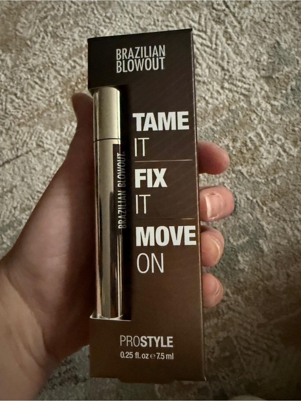 ProStyle Brazilian Blowout Conceal & Tame Wand - Gold New In Box